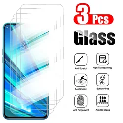 3Pcs Tempered Glass For OPPO Realme 3 2 5 6i X2 V5 5G Pro Screen Protector