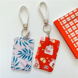 Cute Cartoon Card Holders Women Men Business Credit Card Holder Bank ID Holders Badge Kid Student Supplies Bus Card Cover Case