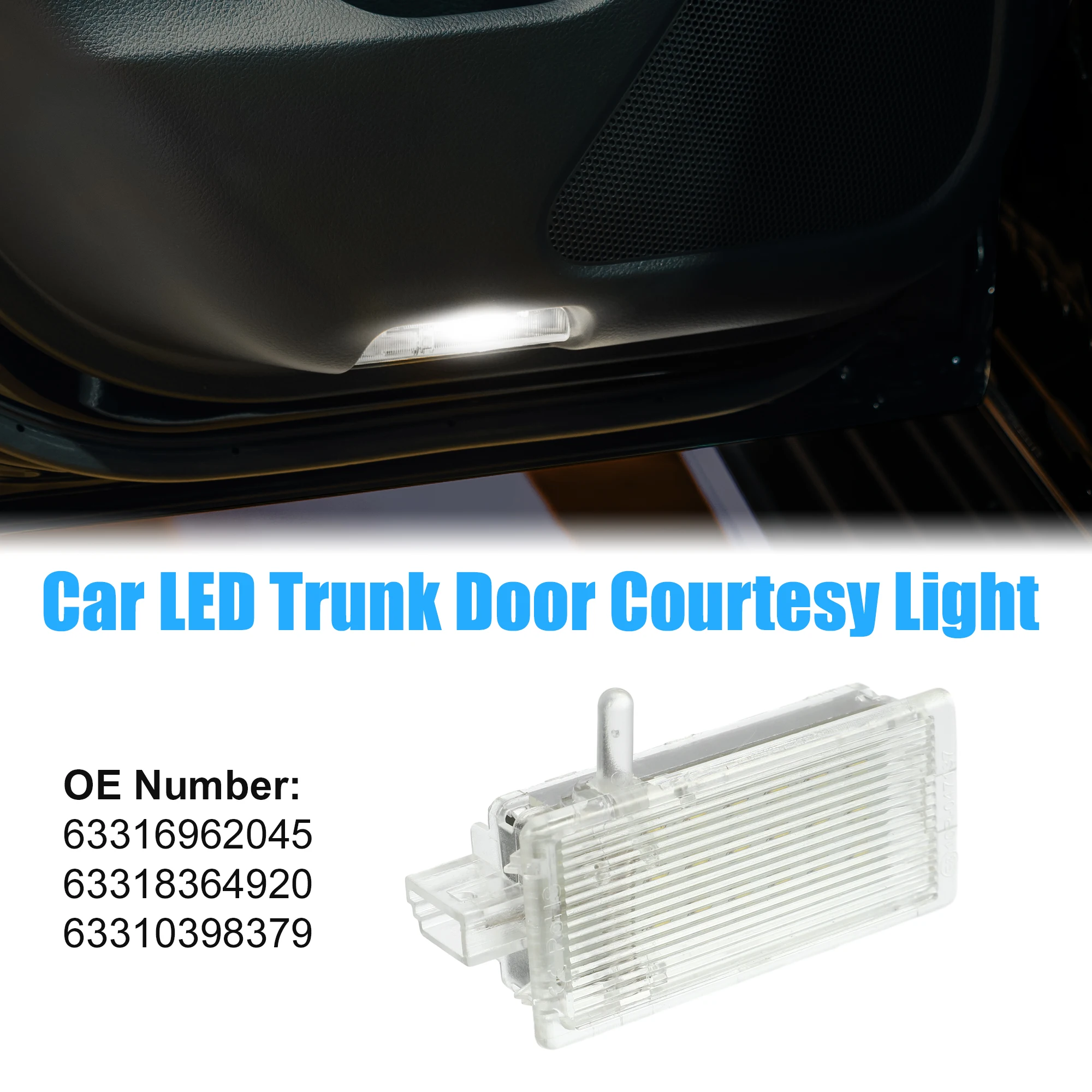 

Motoforti Trunk Light Courtesy Footwell Boot Lamp No.63316962045 for BMW 128i 135i 08-11