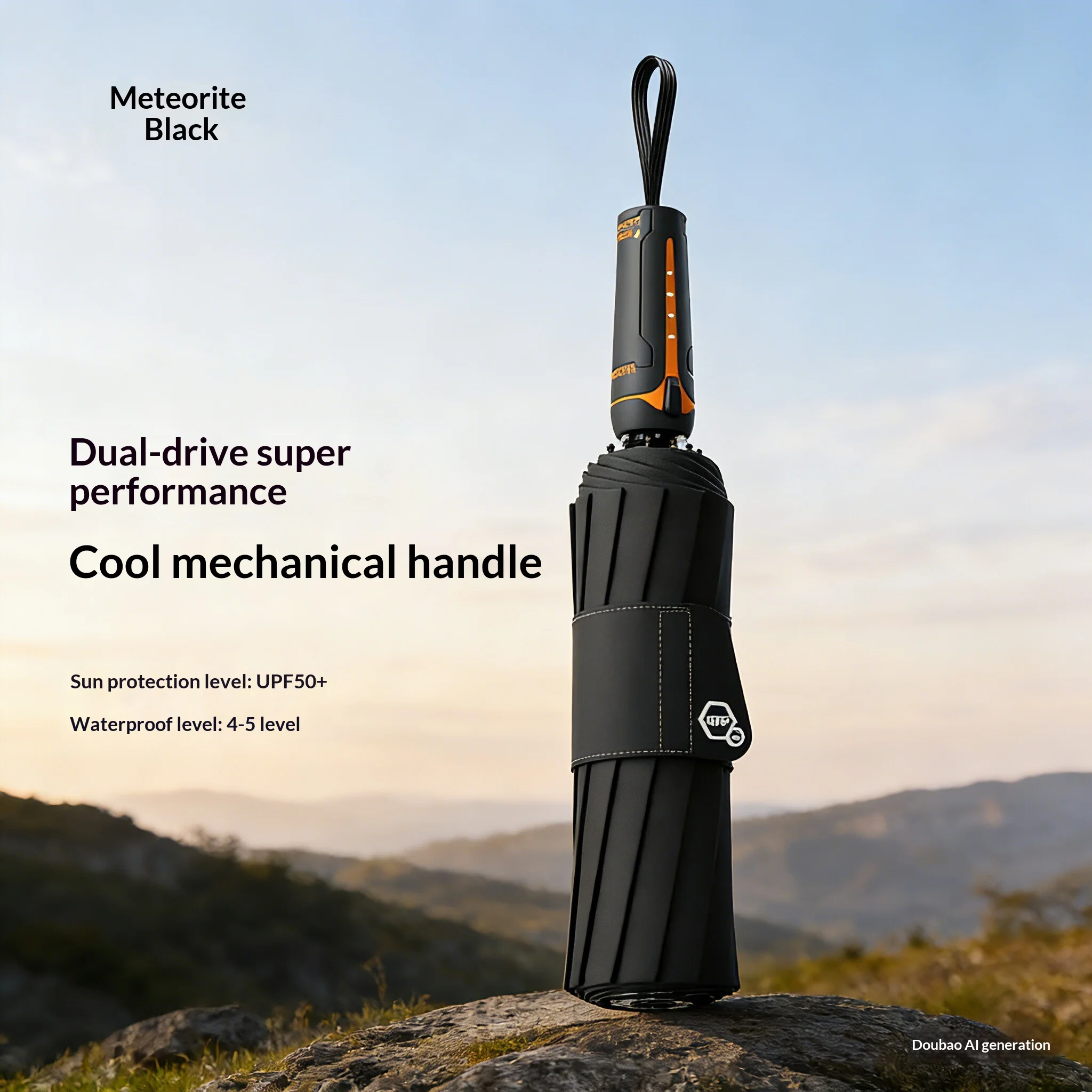 

Automatic Thickened Reinforced Umbrella Extra Large Windproof Heavy Rain Resistant Foldable Sun Protection Men & Women