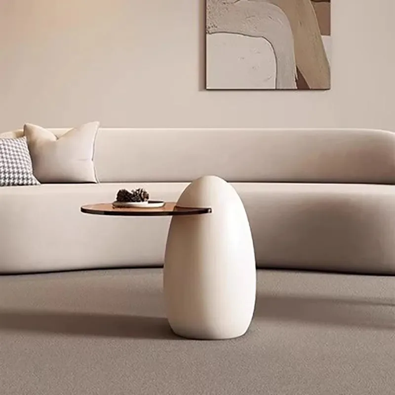 Modern Simple Coffee Tables White Nordic Unique Storage Side Table Premium Irregular Mesa Auxiliar Salon Living Room Furniture