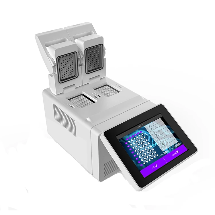 Laboranalyseausrüstung Touchscreen DNA-Testgerät Gene Diagnosis PCR-Erkennungssystem