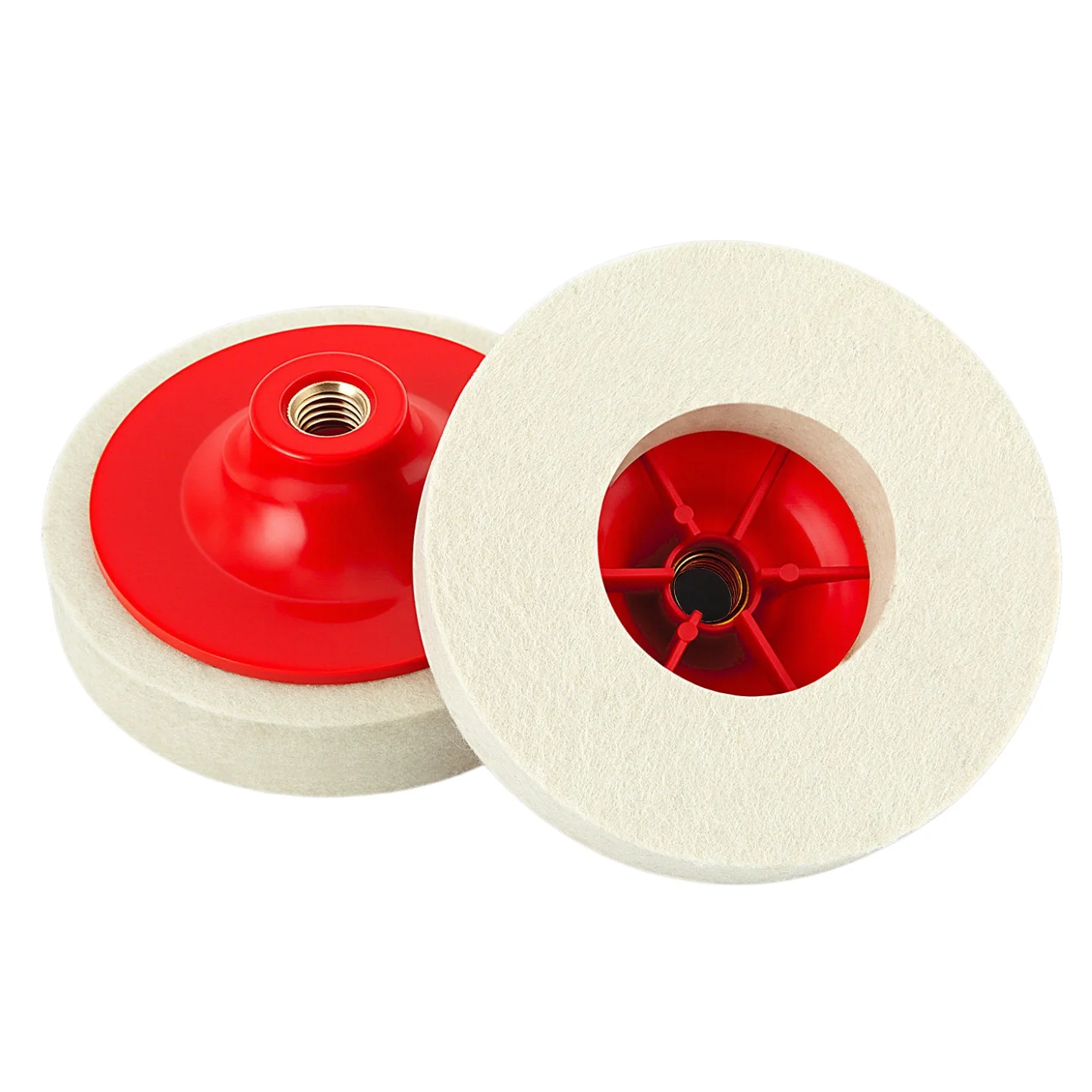 

1PC 115mm / 125mm Wool Polishing Wheel M14 Buffing Pad Felt Grinding Disc for Angle Grinder Metal Marble Glass Car Polish Tool
