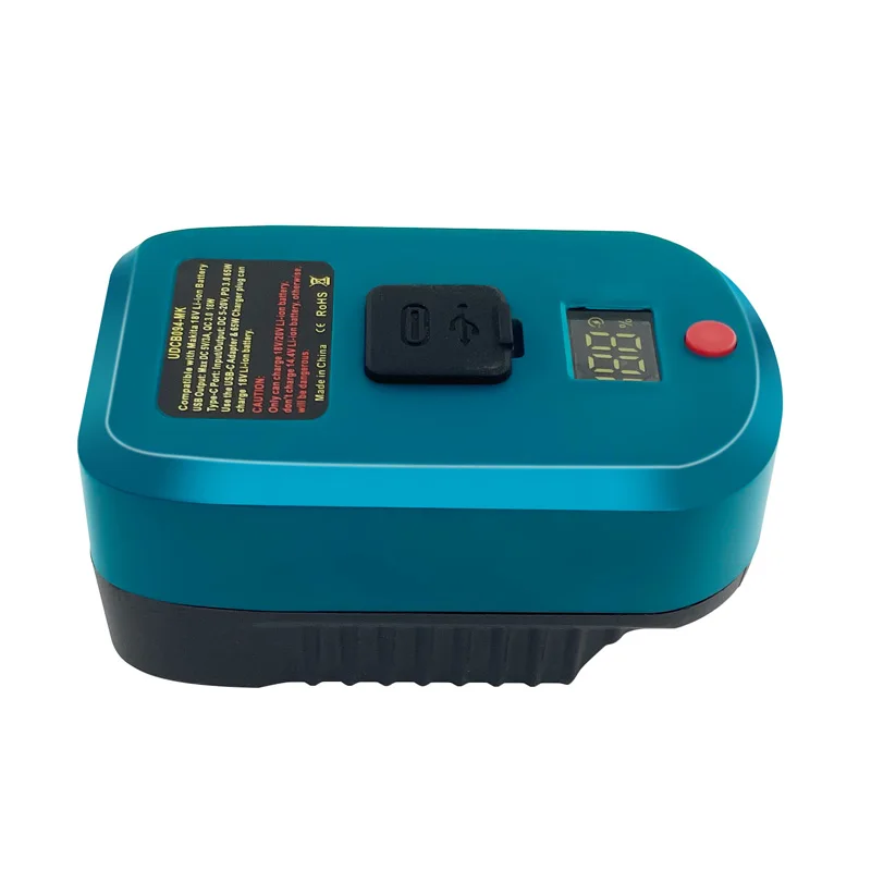 マキタ/ボッシュ/ミルウォーキー/デュウォルト用2 IN 1バッテリー充電