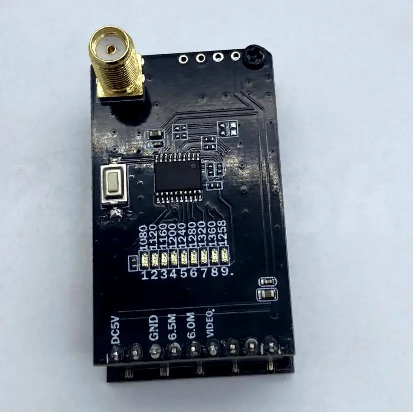 Applicable to Video receiver 6-30V in multi-rotor FPV Racing UAV remote system VRX-1G3-V2 1.2G/1.3GHz 9CH