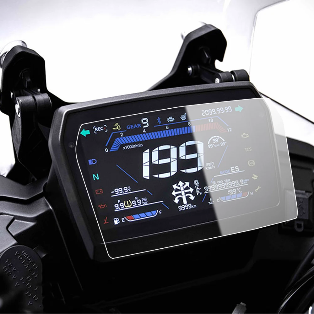 DS525X Accessories Scratch Cluster Screen Dashboard For Loncin VOGE 525DSX 525 DSX 2024- Motorcycle  Protection Instrument Film