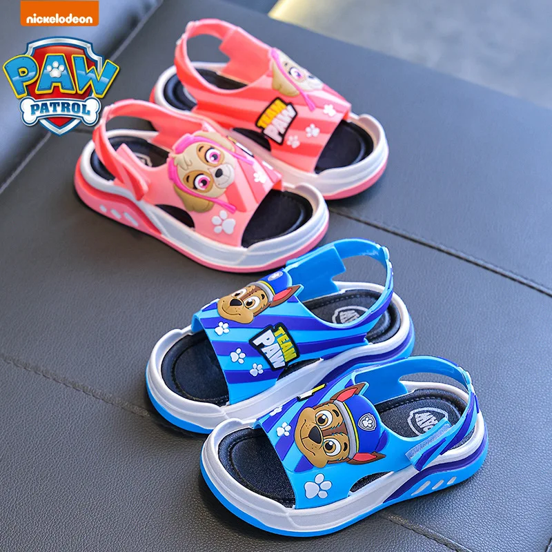 Paw ronds Summer Kids Sandals Chase Skye scarpe da spiaggia per bambini suola morbida Cartoon Marshall Boy Girl pantofole sportive all\'aperto