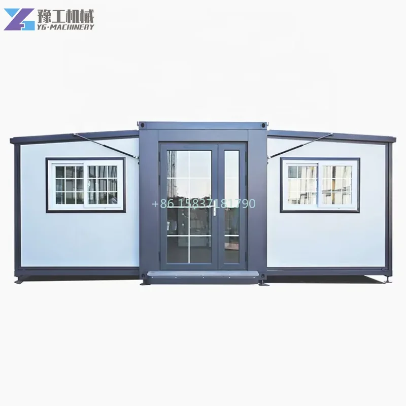 Customizable Prefab Folding Container House Eco Friendly Waterproof Expandable Container Home Living Villa House Container