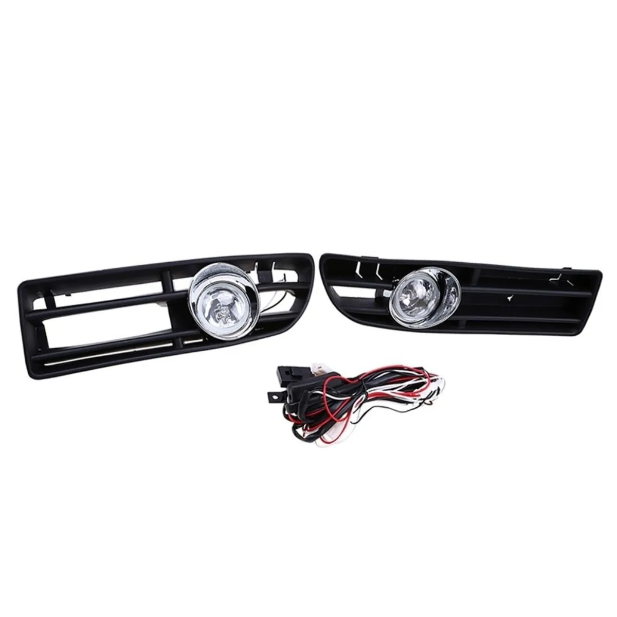 

Suitable for Volkswagen Jetta Bora 1999-2005 Modified White Fog Light Grille Kit Lower Grille