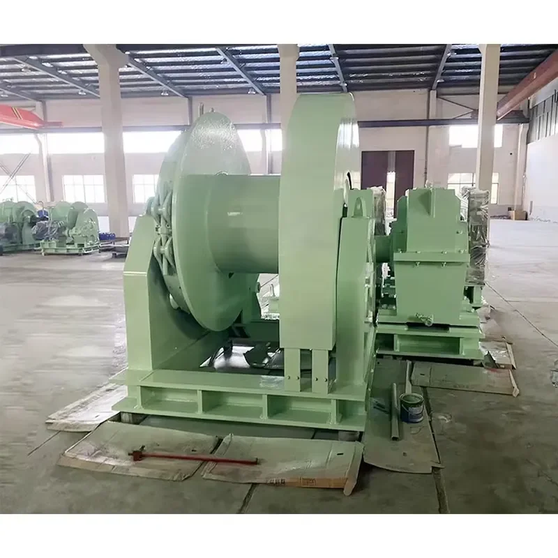 Customization CCS BV Marine Hydraulic Electric Manual Pulling Anchor Winch Shipyard Anchor Windlass for Boat Use