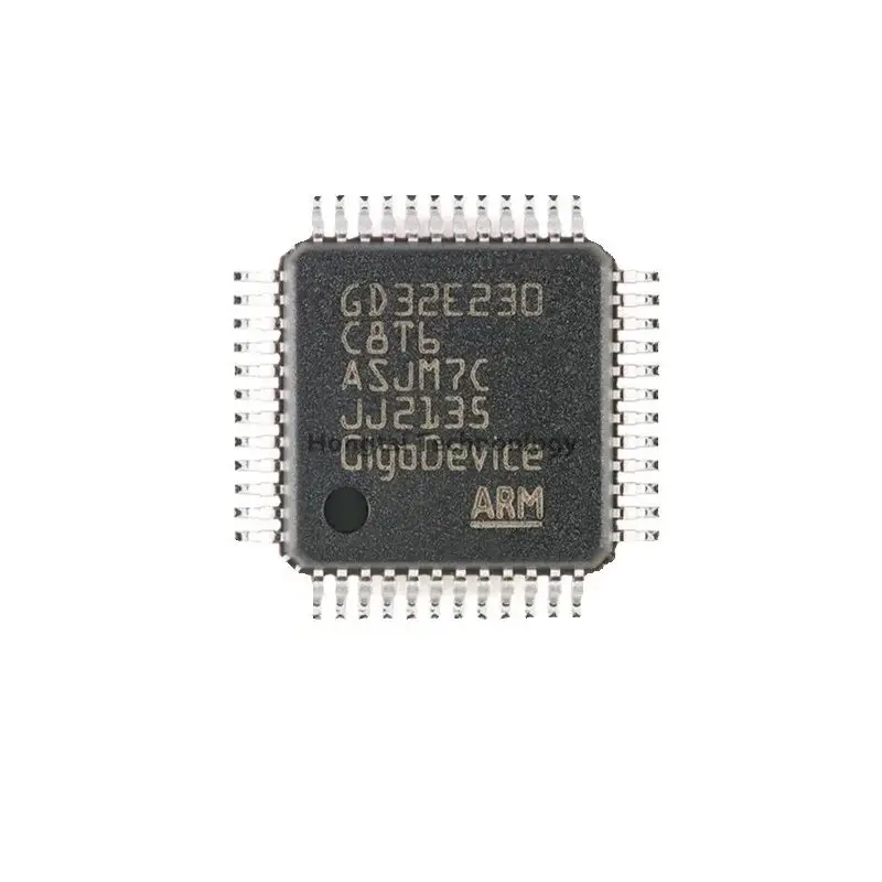 New Original GD32E230C8T6 LQFP-48 ARM Cortex-M23 32-bit Microcontroller-MCU Chip