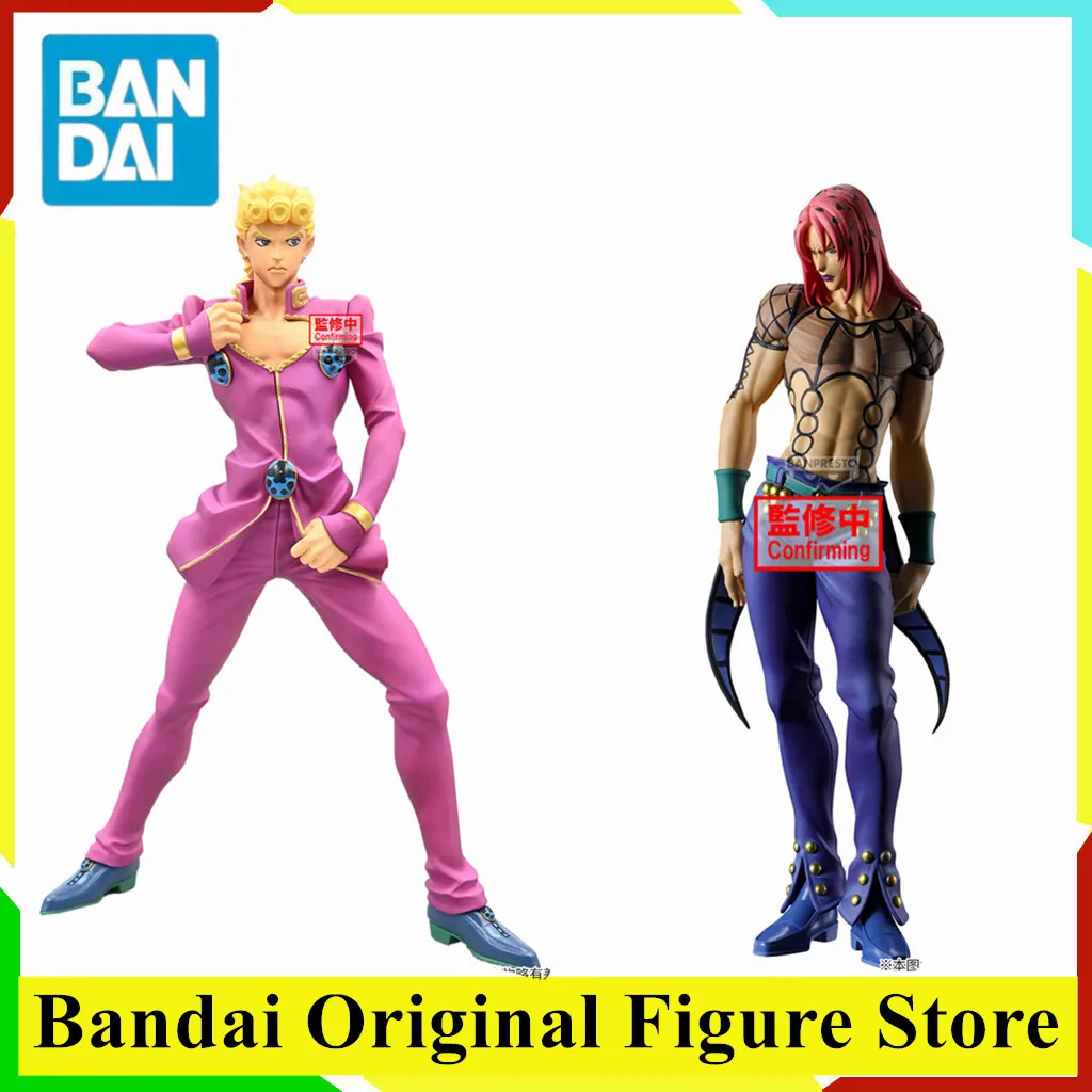 オリジナル-bnadai-モメトリア-ジョルノ-ジョバナ-giogio-ディアボロ-アクションフィギュア玩具アニメ-ジョジョの奇妙な冒険-スティール・ボール・ラン-モデル