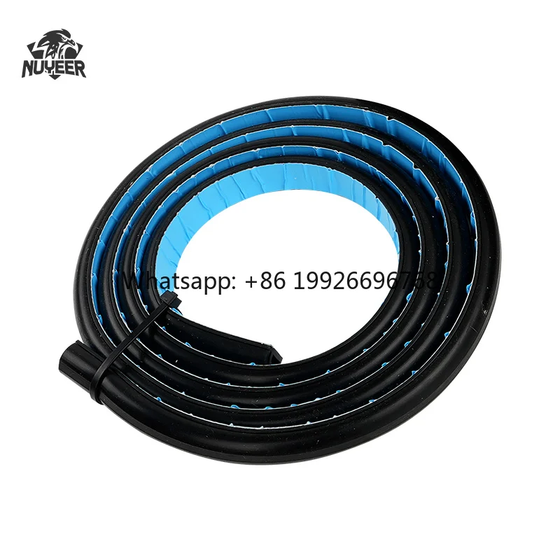 Roof Wiring Cable Management Led Light bar Windshield-edge Concealed Wiring Channel Self-adhesive Silicone Strip Installation