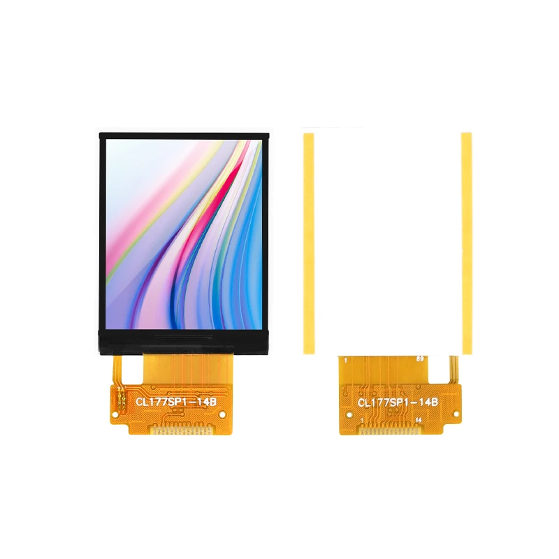 

1.77 inch TFT LCD Display 14Pin Welding ST7735S Driver 128*160 Resolution Serial Port SPI Interface