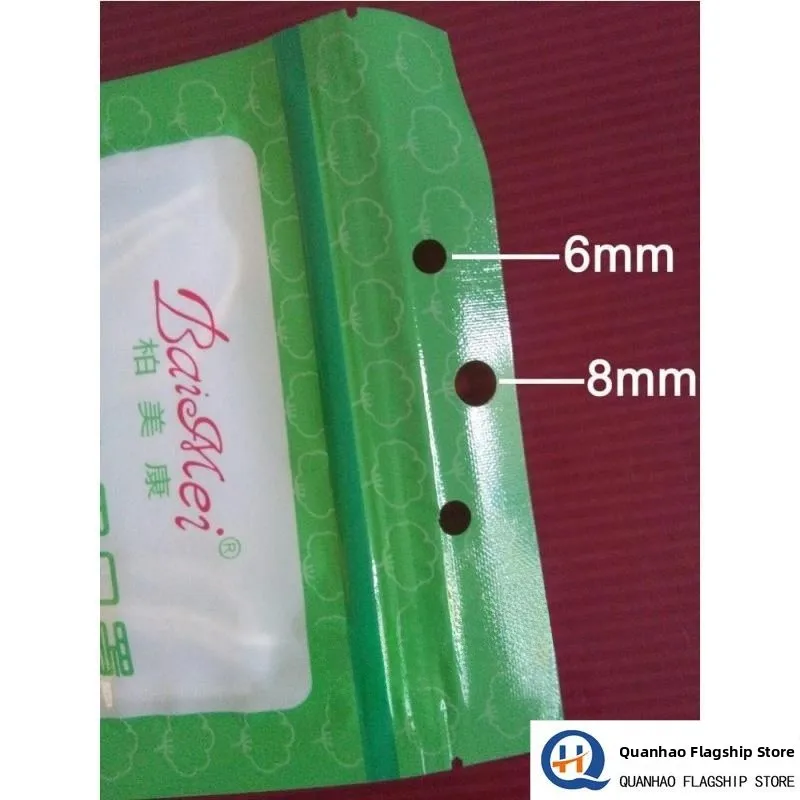 Single Hole Punching Pliers round Hole Tag Packaging PVC Bag Punching Machine Positive Rich Brand  Installation