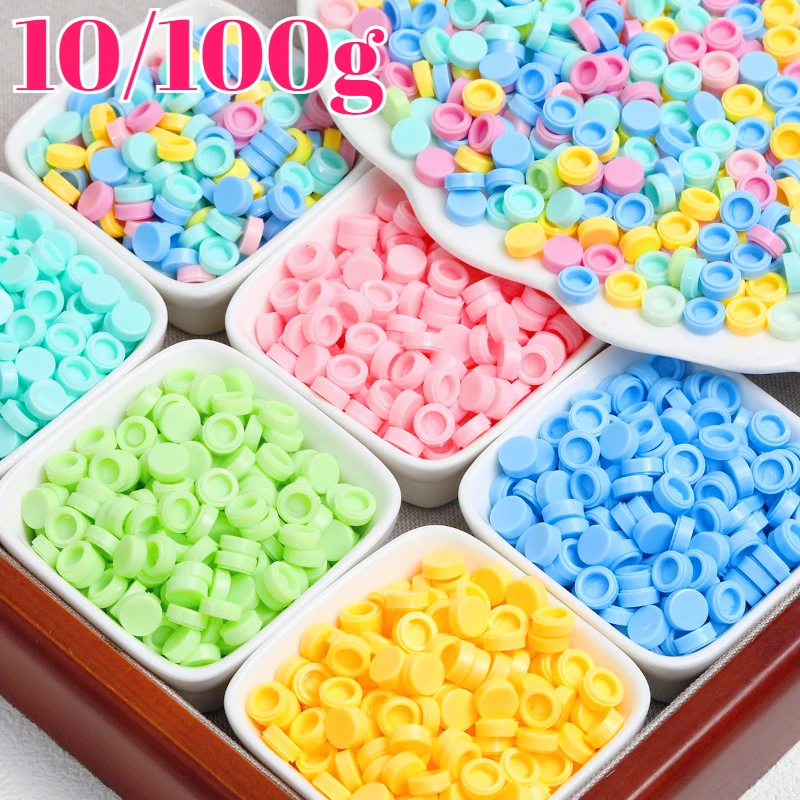 Small Round Granules Beads Filler for DIY Squishy Bobo Ball Plug Beads Squeeze Toy Stuffing Handmade Stress Relief Craft Accesso