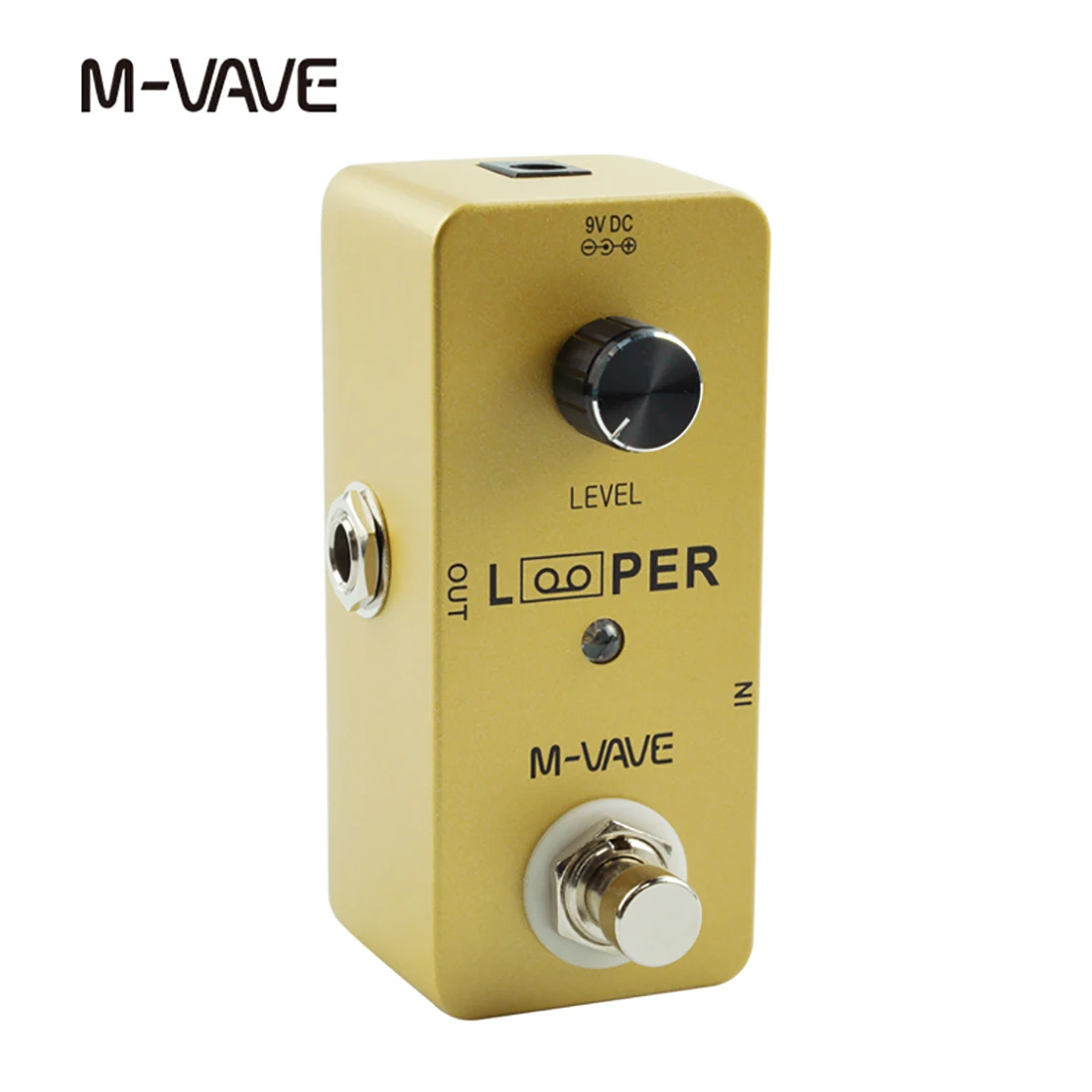 M-VAVE جيتار كهربائي صغير Looper تأثير دواسة 5 دقائق غير محدود حلقة تسجيل تأثير ملحقات الغيتار الكهربائي #5