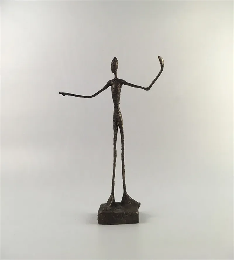 Famous Figure Statue Handmade ArtCrafts Brass Character Bronze Abstract Sculpture Living Room Home Decoration Office Furnishings