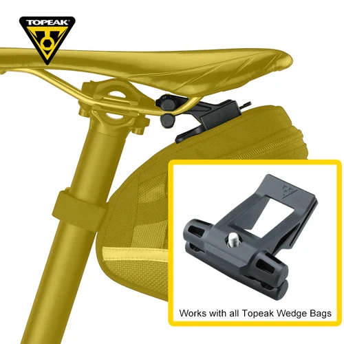 Imagen 2 del producto Topeak TC1018 hebilla de bolsa trasera Compatible con Topeak, hebilla de bolsa de cuña para alforjas tipo carreras, accesorios de bolsas Topeak