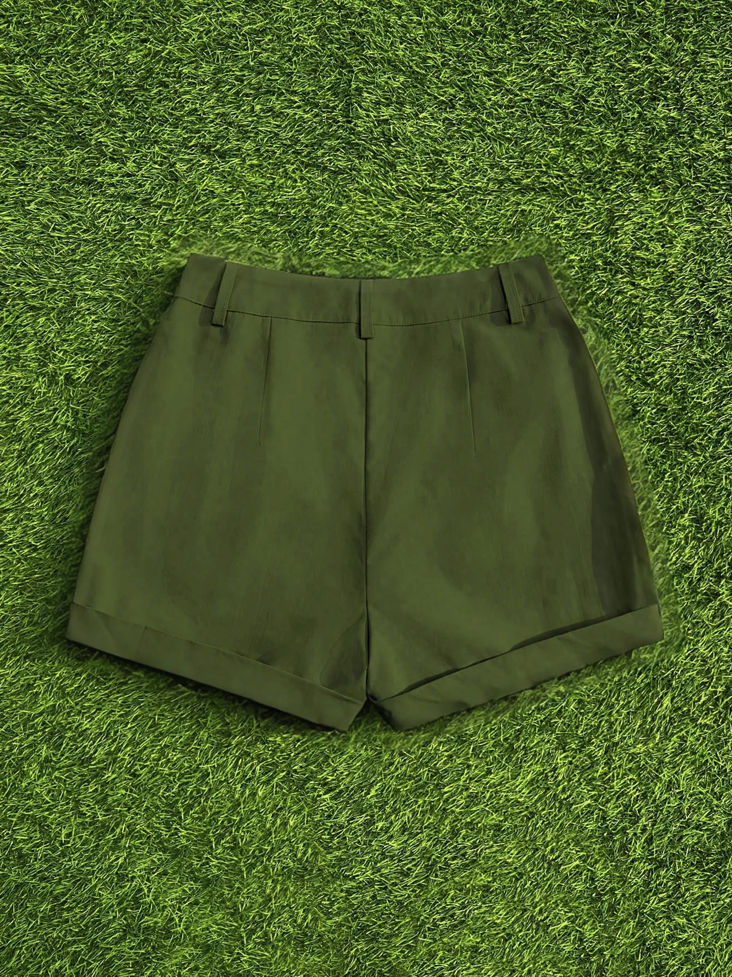 2025 Pantalones cortos de moda para mujer, pantalones cortos elegantes informales de cintura alta para verano con bolsillos