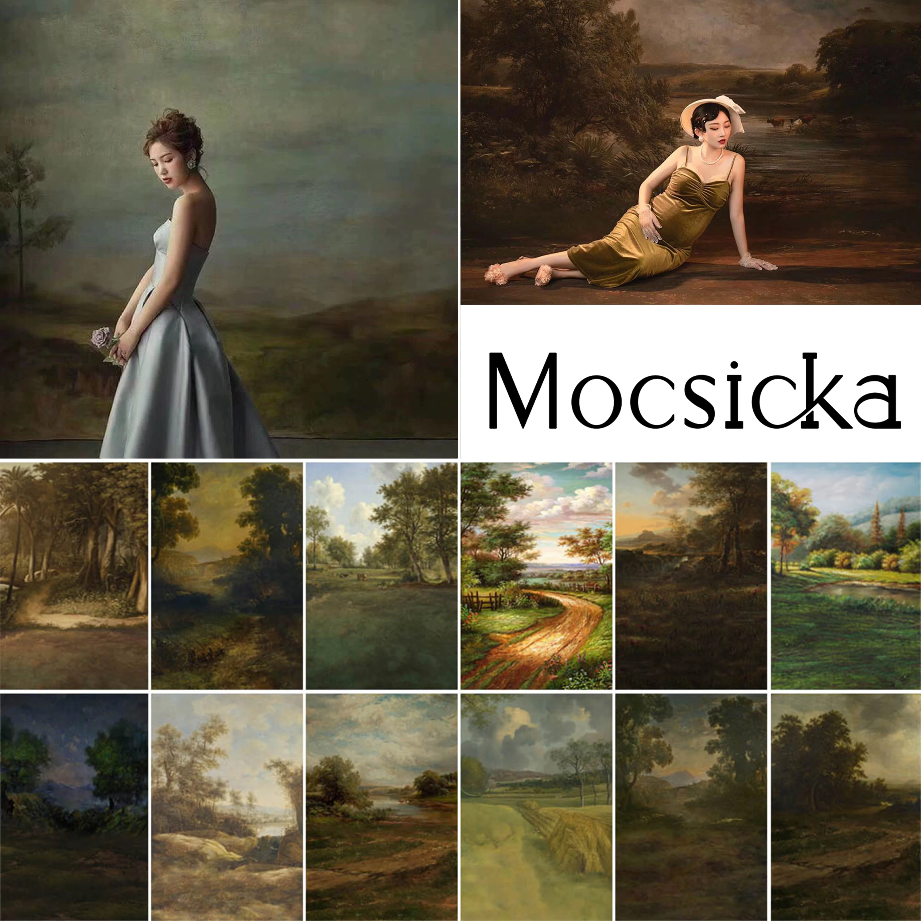 Mocsicka Nature Landscape Background Photography Adult Art Portrait Photo Wallpaper Oil Painting Abstract Decoration Studio