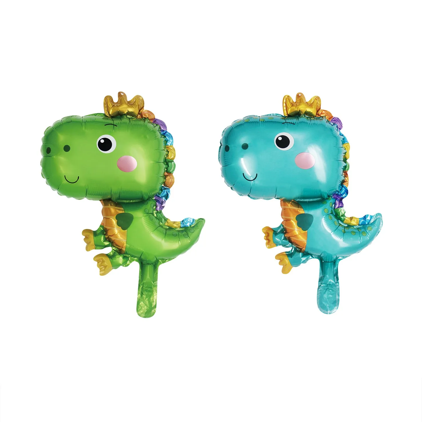 

10pcs Mini Dinosaur Foil balloon Boys Animal Balloons Childrens Dinosaur Birthday Party Jurassic Decorations Balloon