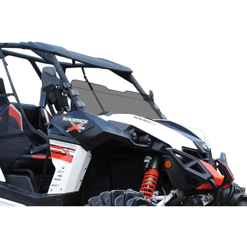 

Сверхмощное полулобовое стекло SuperATV для Can-Am Maverick (See Fitment) | Уютный, без погремушек. | Поликарбонат темного оттенка толщиной 1/4 дюйма