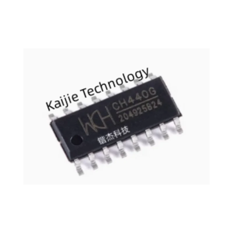 Original CH440G SOP-16 2 Single-pole, Four-throw 5V low-resistance analog switch chip.