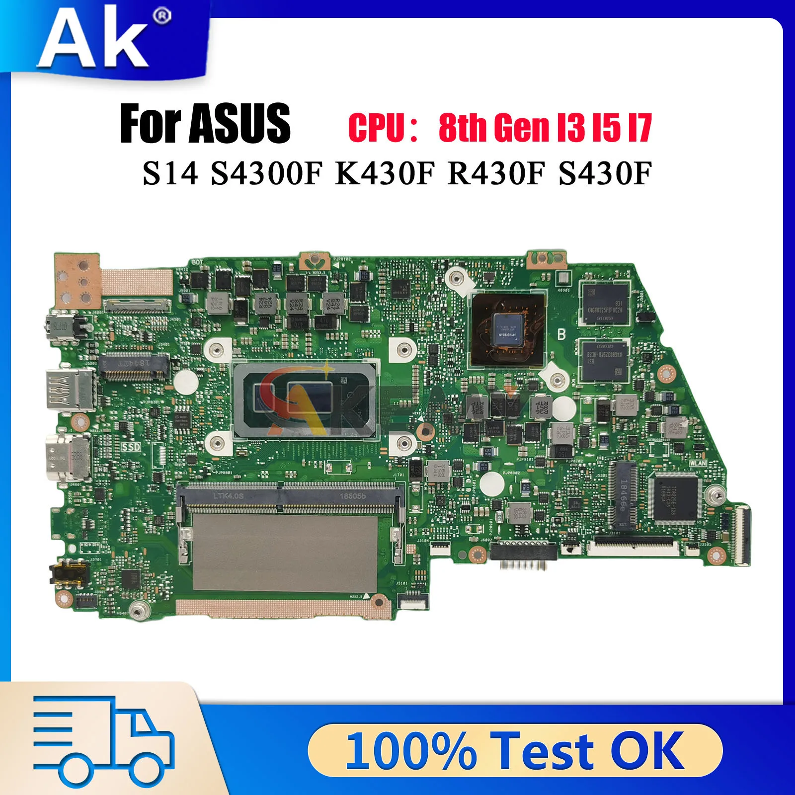 carte-mere-d'ordinateur-portable-x430fn-pour-asus-vivobook-s14-x430f-x430fn-x430fa-s430f-v430f-s4300f-r430f-k430f-avec-processeur-i3-i5-i7