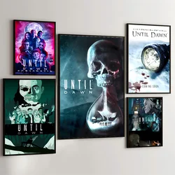 1PC Until Dawn Poster Movie Sticky Posters Retro Kraft Paper Sticker DIY Room Bar Cafe Aesthetic Art Wall Painting