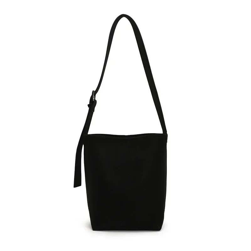 2025 Fashion Solid New Large Capacity PU Bucket Shoulder Bags High Quality Simple Commute Versatile Crossbody Bags for Women