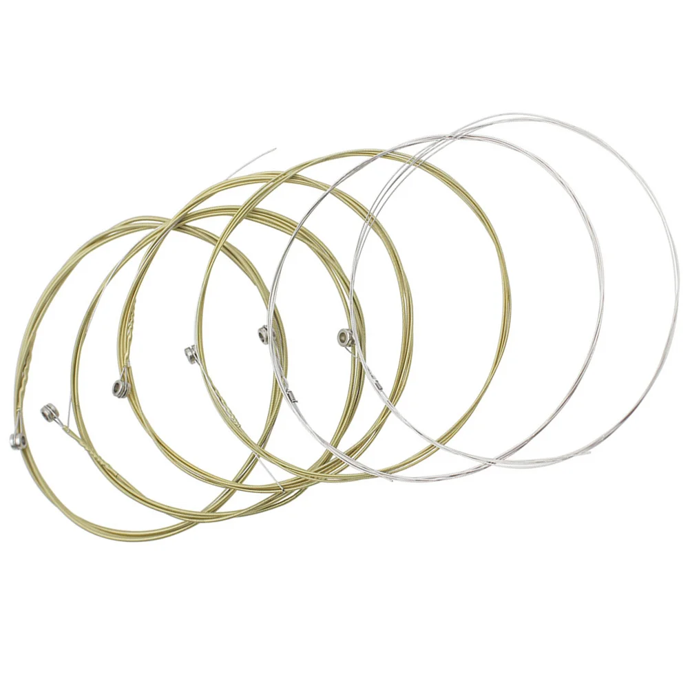 

6Pcs Durable Copper Alloy Guitar Strings Sophisticated Production Good Performance Ideal Gift for Musicians Guitar Strings