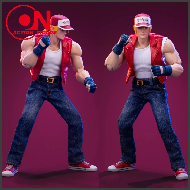 

2025 Q2 TUNSHI Studio TS-XZZ-005 1/12 Terry Bogard Double Head Action Figure 15.5cm Male Soldier Full Set Collectible Model Toy