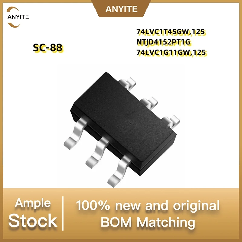 NEW 50PCS/lot  74LVC1T45GW,125 74LVC1T45 VC1T45 NTJD4152PT1G NTJD4152  74LVC1G11GW,125 74LVC1G11   SC-88