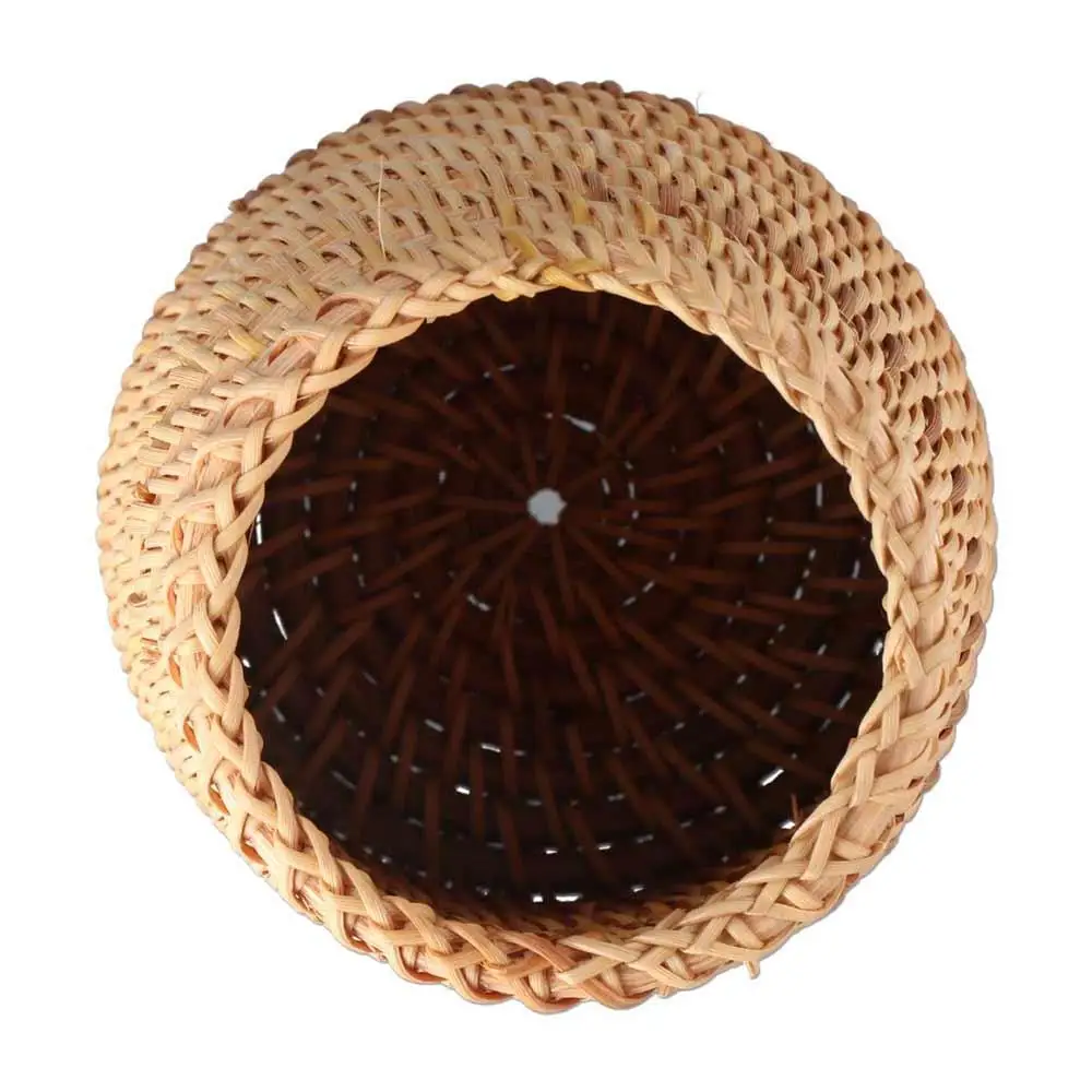 

Stationery Storage Wood Vine Rattan Pen Holder Large Capacity Multifunctional Hand Woven Pen Holder Cosmetic Holder Minimalism