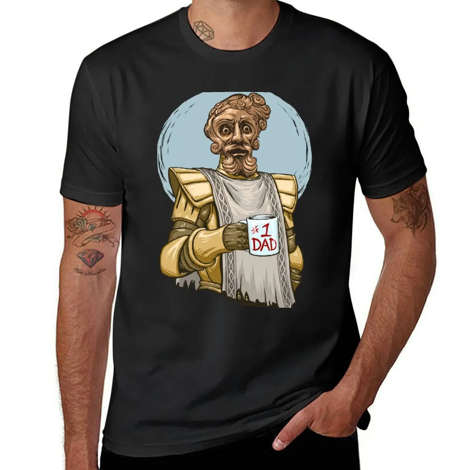 

Giant Dad T-Shirt boys whites plain Man t-shirt funny t shirts men
