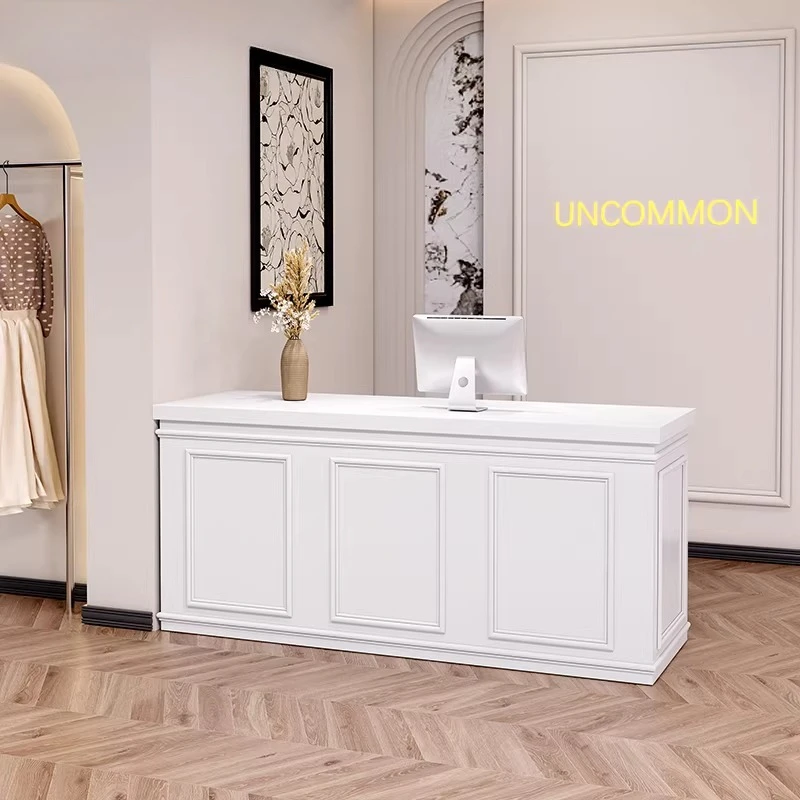 Custom Design Reception Desks Boutique Display Front Office Reception Desk Workstations Executive Empfangstresen Theke Furniture