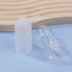 1pc Tubular G9 Clear Glass Cover Threaded Neck Lamp Shade Replacement Sturdy Glass Protectant Tube Frost Cover For G9 Bulb