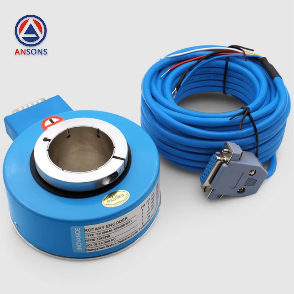 EI100H30C-1024BR30Y1 H40 35 INOVANCE Elevator Rotary Encoder Asynchronous Machine Encoder Ansons Elevator Spare Parts