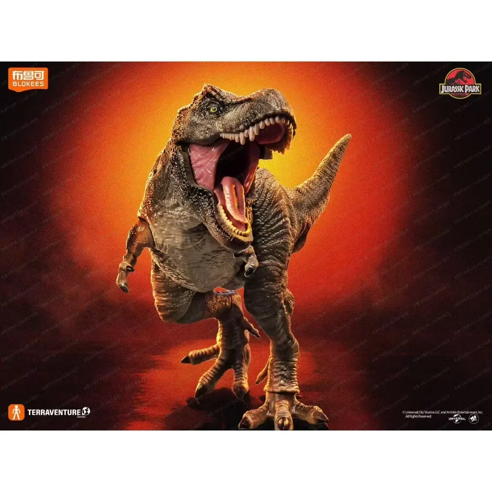 In Stock Blokees Terraventure Jurassic World TC01 Tyrannosaurus Rex 1/64 Assembled Dinosaur Model Movable Joints Collectible Toy