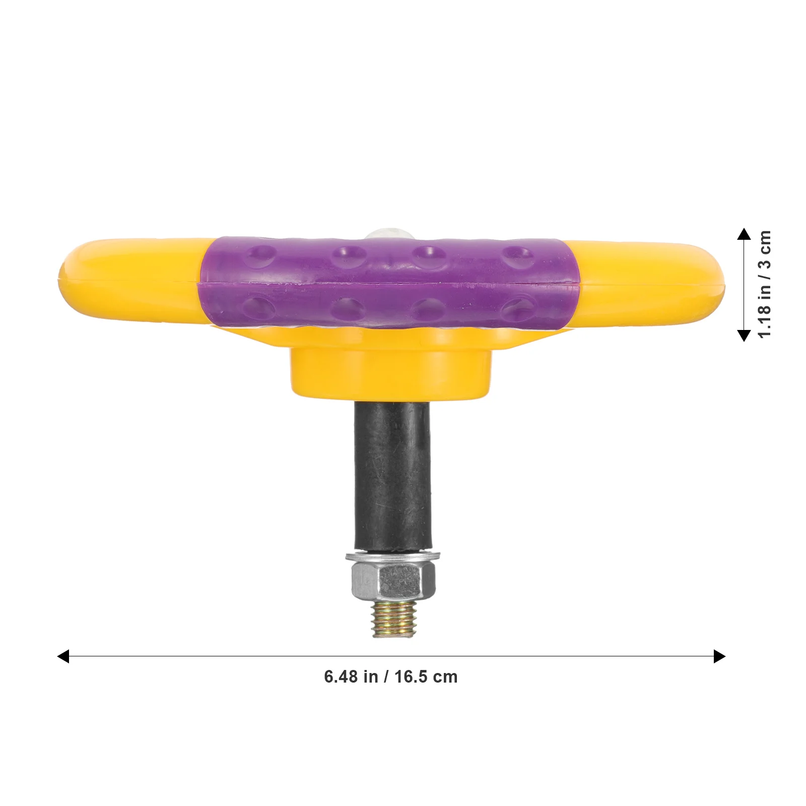 

1Pcs Kid Car Bumper Car Steering Wheel Durable Safe Concave Convex Grip Universal Replacement Steering Wheel for Children