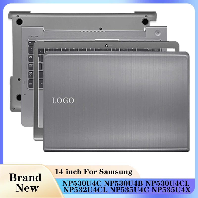 

For Samsung Laptop NP530U4C NP530U4B NP530U4CL NP532U4CL NP535U4C NP535U4X LCD Back Cover/Front Bezel/Palmrest/Bottom Case