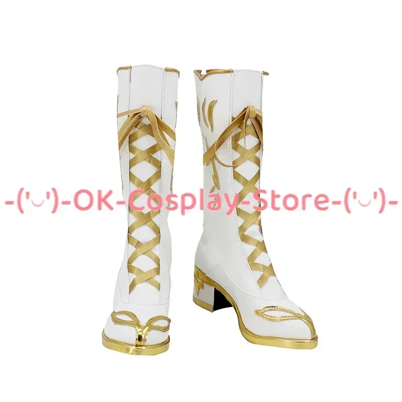 [Customized] Ensemble Stars Tenshouin Eichi Cosplay Shoes Game Roleplay Costume Prop Halloween Carnival Party PU Leather Boots