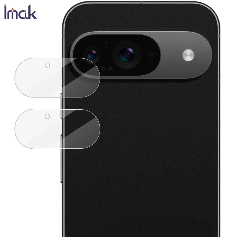 Film lensa kaca lensa untuk Pixel 9 IMAK 2 BH, Film lensa kaca definisi tinggi untuk Google Pixel 9 Pro XL