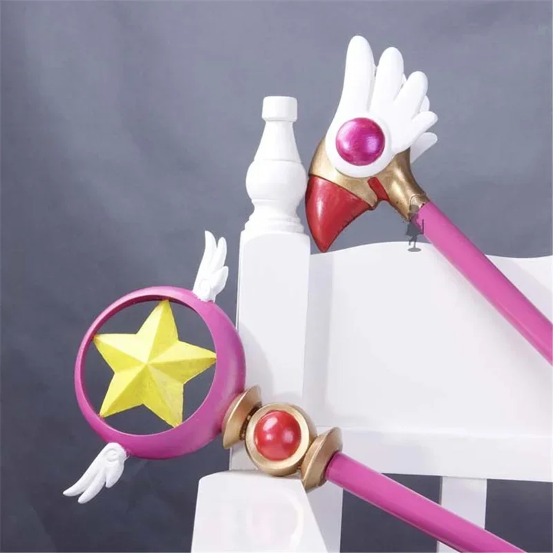 Anime Toneelrollenspel Cosplay Vogelhoofd/Ster Magisch Personeel Accessorie Prop Maatwerk Cadeau