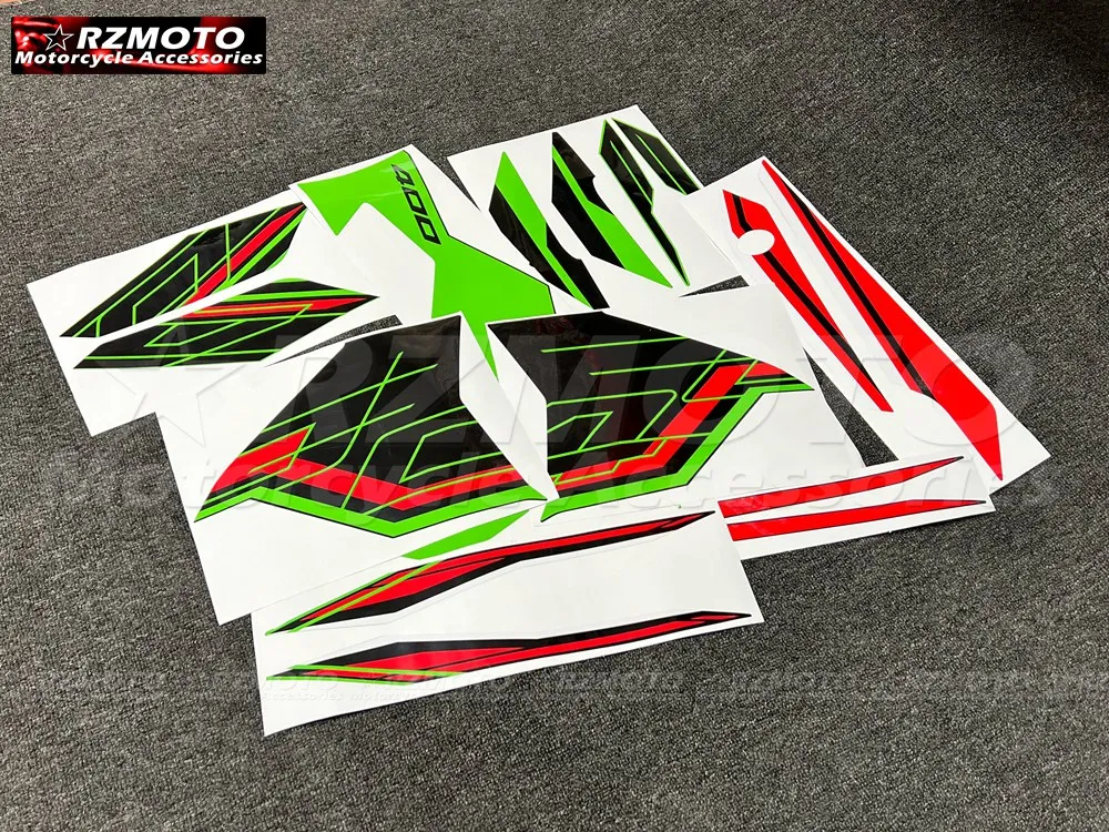 Motorcycle Sticker Body Racing Decorative Fuel Tank Motor Logo Fairing Windshield Helmet Decal For Kawasaki NINJA400