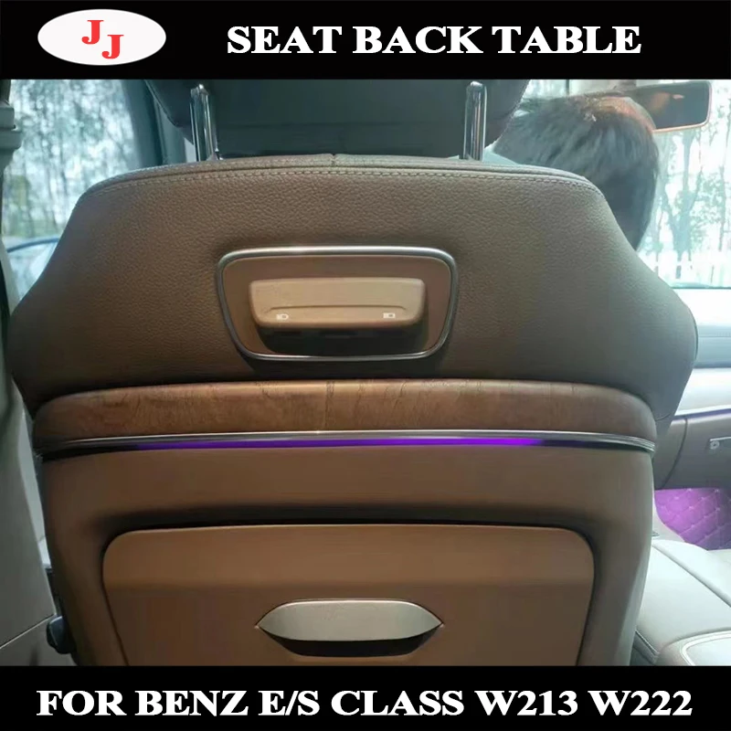 Tavolo pieghevole per attività portatile da viaggio con schienale per auto per Mercedes-Benz classe E classe S W213 W222