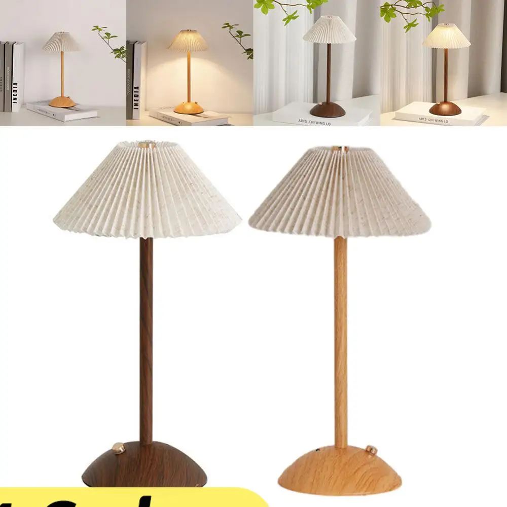 

Portable LED Cordless Touch Table Lamps Rechargeable Desk Lamp 3Colors Adjustable Bedside Creative Ambient Light for Room Decor