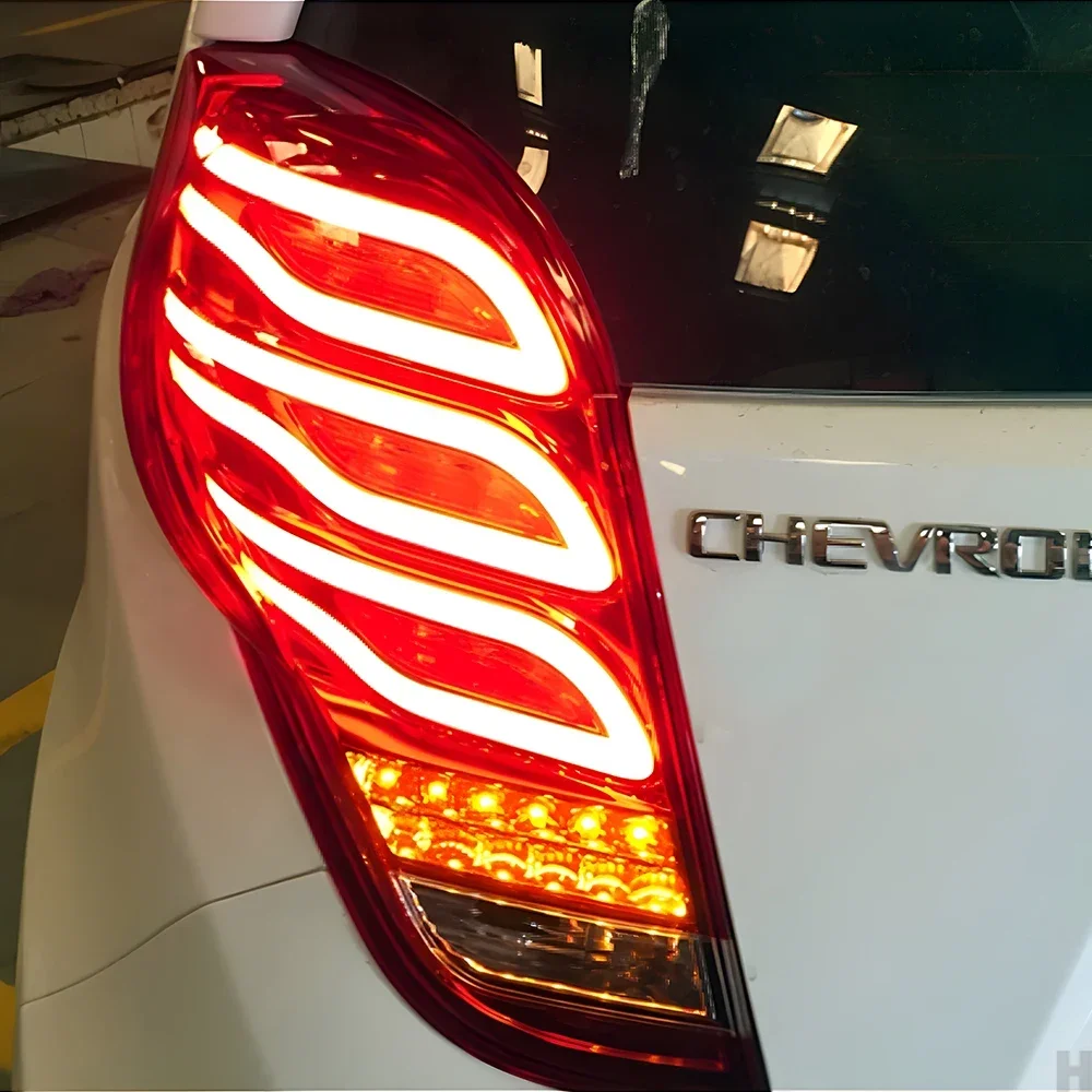 

Upgraded Car Taillights Assembly for Chevrolet Spark 2011-2014 Auto Rear Lamps Led Highlight Blink Tail Lamps Accessories