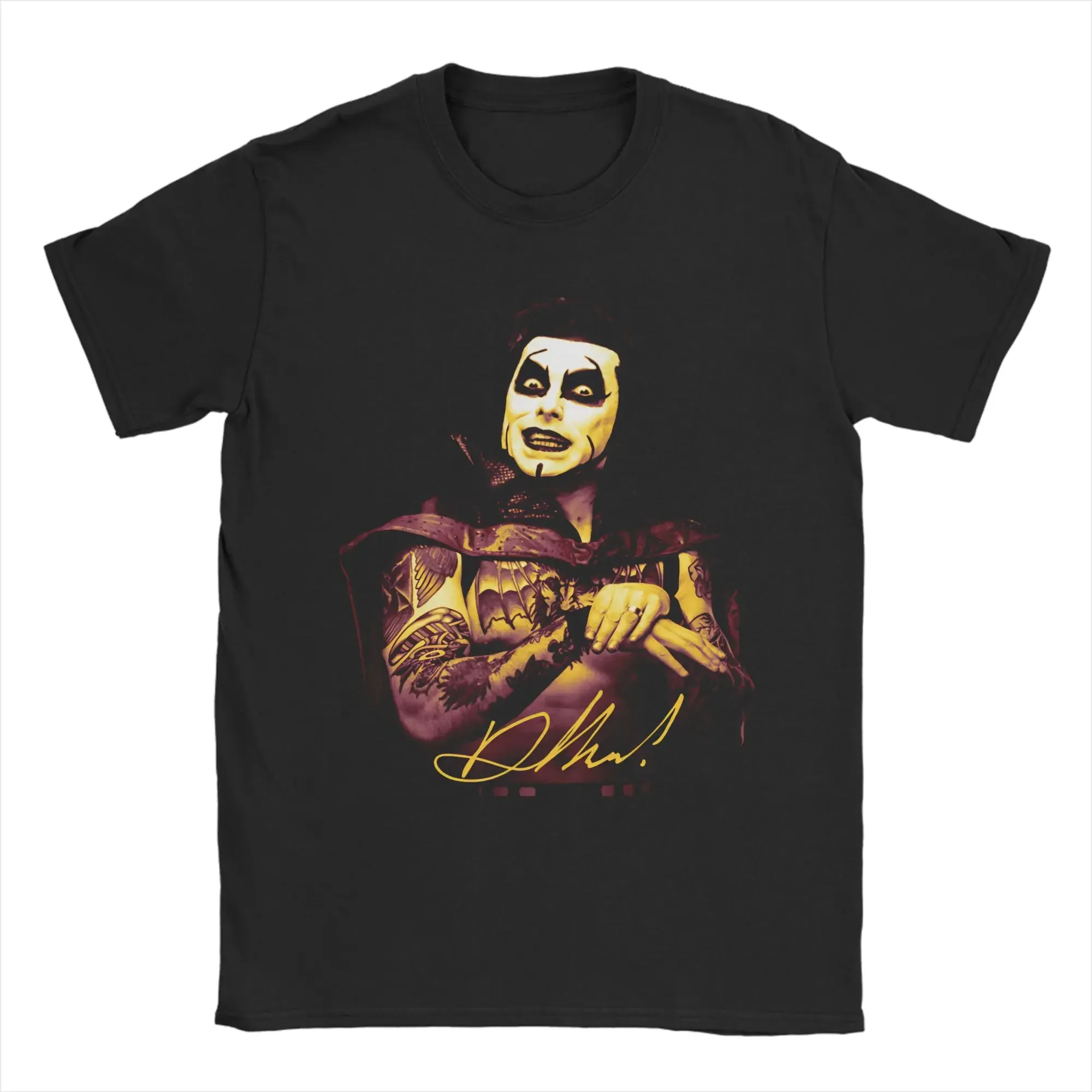 Men Danhausen Wrestler Wrestling Very Nice Very Evil T Shirt 100% Cotton Clothing Vintage Short Sleeve Round Neck Tees T-Shirts